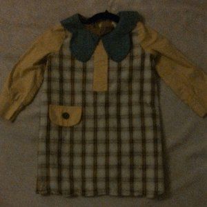 Misha Lulu beige/brown dress